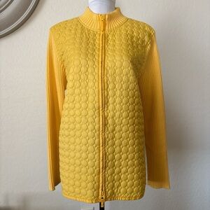 Peter Martin women’s Yellow Quilted Women's jacket. 2X